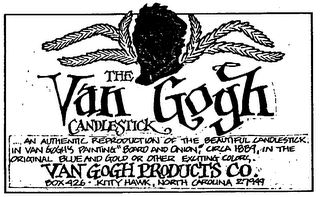 THE VAN GOGH CANDLESTICK logo