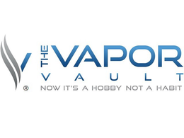 THE VAPOR VAULT NOW IT'S A HOBBY NOT A HABIT logo