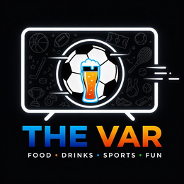 THE VAR FOOD · DRINKS · SPORTS · FUN logo