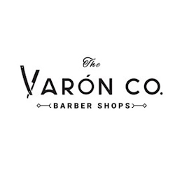 THE VARÓN CO. BARBER SHOPS logo
