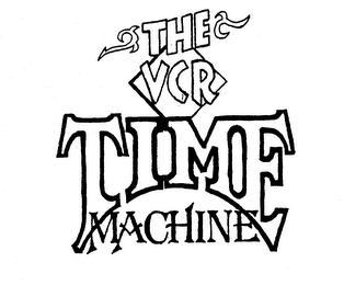 THE VCR TIME MACHINE logo