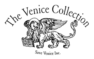 THE VENICE COLLECTION SAVE VENICE INC. PAX TIBI MARCE EVANGELISTA MEUS logo