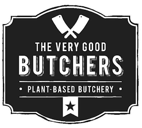 THE VERY GOOD BUTCHERS · PLANT-BASED BUTCHERY · logo