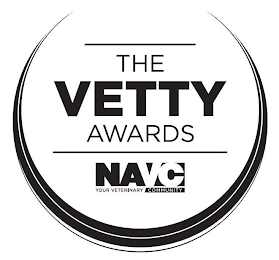 THE VETTY AWARDS NAVC YOUR VETERINARY COMMUNITY logo