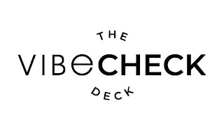 THE VIBE CHECK DECK logo