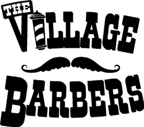 THE VILLAGE BARBERS logo