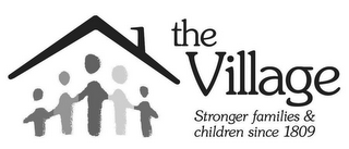 THE VILLAGE STRONGER FAMILIES & CHILDREN SINCE 1809 logo