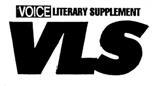 THE VILLAGE VOICE LITERARY SUPPLEMENT VLS logo