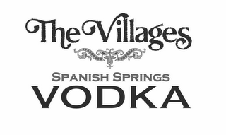 THE VILLAGES SPANISH SPRINGS VODKA logo
