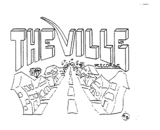 THE VILLE RECORDS logo