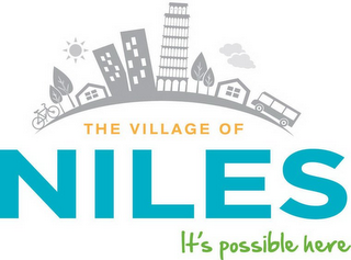 THE VILLGE OF NILES - IT'S POSSIBLE HERE logo