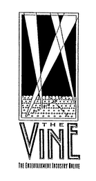 THE VINE THE ENTERTAINMENT INDUSTRY ONLINE logo