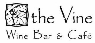THE VINE WINE BAR & CAFÉ logo