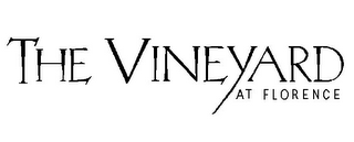 THE VINEYARD AT FLORENCE logo