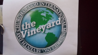 THE VINEYARD: SEVENTH DAY CHURCH OF GOD INTERNATIONAL MINISTRIES logo