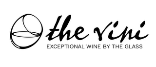 THE VINI EXCEPTIONAL WINE BY THE GLASS logo