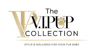 THE VIP V.I.PUP COLLECTION STYLE & WELLNESS FOR YOUR FUR BABY logo