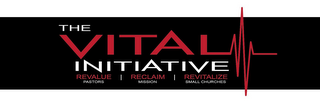 THE VITAL INITIATIVE REVALUE PASTORS RECLAIM MISSION REVITALIZE SMALL CHURCHES logo