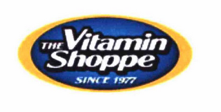 THE VITAMIN SHOPPE SINCE 1977 logo