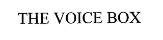 THE VOICE BOX logo