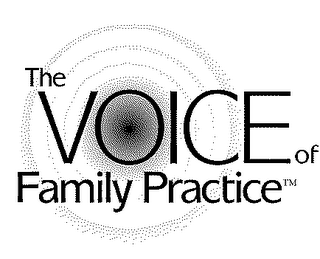THE VOICE OF FAMILY PRACTICE logo