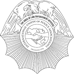 THE VOICE OF LAW ENFORCEMENT OFFICERS INTERNATIONAL UNION OF POLICE ASSOCIATIONS ORGANIZED 1978 logo