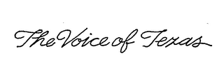 THE VOICE OF TEXAS logo