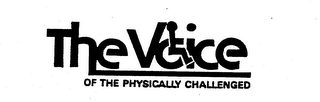 THE VOICE OF THE PHYSICALLY CHALLENGED logo