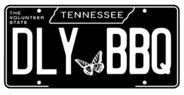 THE VOLUNTEER STATE TENNESSEE DLY BBQ logo