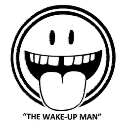 "THE WAKE-UP MAN" logo