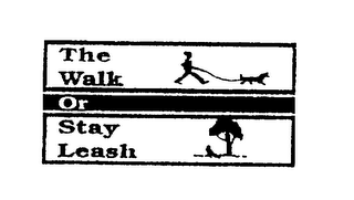 THE WALK OR STAY LEASH logo