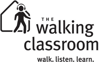 THE WALKING CLASSROOM WALK. LISTEN. LEARN. logo