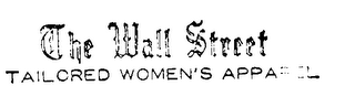 THE WALL STREET TAILORED WOMEN'S APPAREL logo