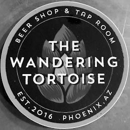 THE WANDERING TORTOISE BEER SHOP & TAP ROOM EST. 2016 PHOENIX, AZ logo