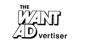THE WANT ADVERTISER