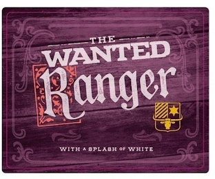 THE WANTED RANGER WITH A SPLASH OF WHITE logo