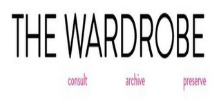 THE WARDROBE CONSULT ARCHIVE PRESERVE logo
