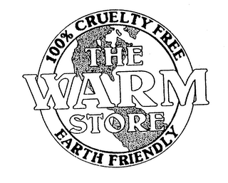 THE WARM STORE 100% CRUELTY FREE EARTH FRIENDLY logo