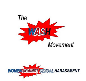 THE WASH MOVEMENT WOMEN AGAINST SEXUAL HARASSMENT logo