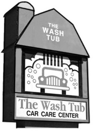 THE WASH TUB THE WASH TUB CAR CARE CENTER logo