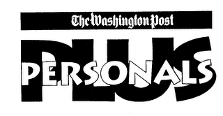 THE WASHINGTON POST PERSONALS PLUS logo