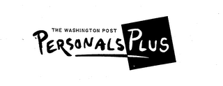 THE WASHINGTON POST PERSONALS PLUS logo