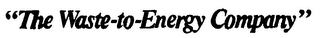 THE WASTE-TO-ENERGY COMPANY logo