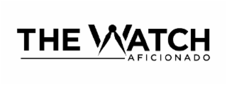 THE WATCH AFICIONADO logo