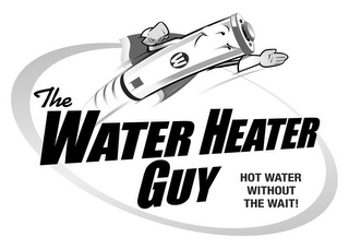 THE WATER HEATER GUY HOT WATER WITHOUT THE WAIT! W logo