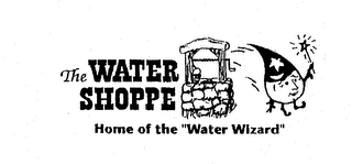 THE WATER SHOPPE HOME OF THE "WATER WIZARD" logo