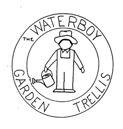 THE WATERBOY GARDEN TRELLIS logo
