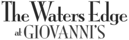 THE WATERS EDGE AT GIOVANNI'S logo