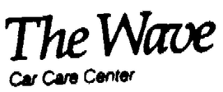 THE WAVE CAR CARE CENTER logo