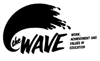 THE WAVE, WORK, ACHIEVEMENT AND VALUES IN EDUCATION logo